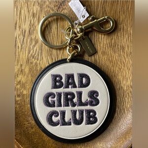 COACH X Disney LTD Villians Leather Bag Charm NWT!!!